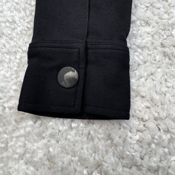 Cabi Ava Snap Button Ponte Jacket Black - Picture 11 of 13